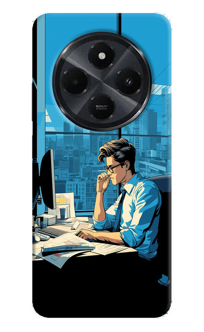 Focused Hustler (AI Generated) Redmi 14C 5G Back Cover