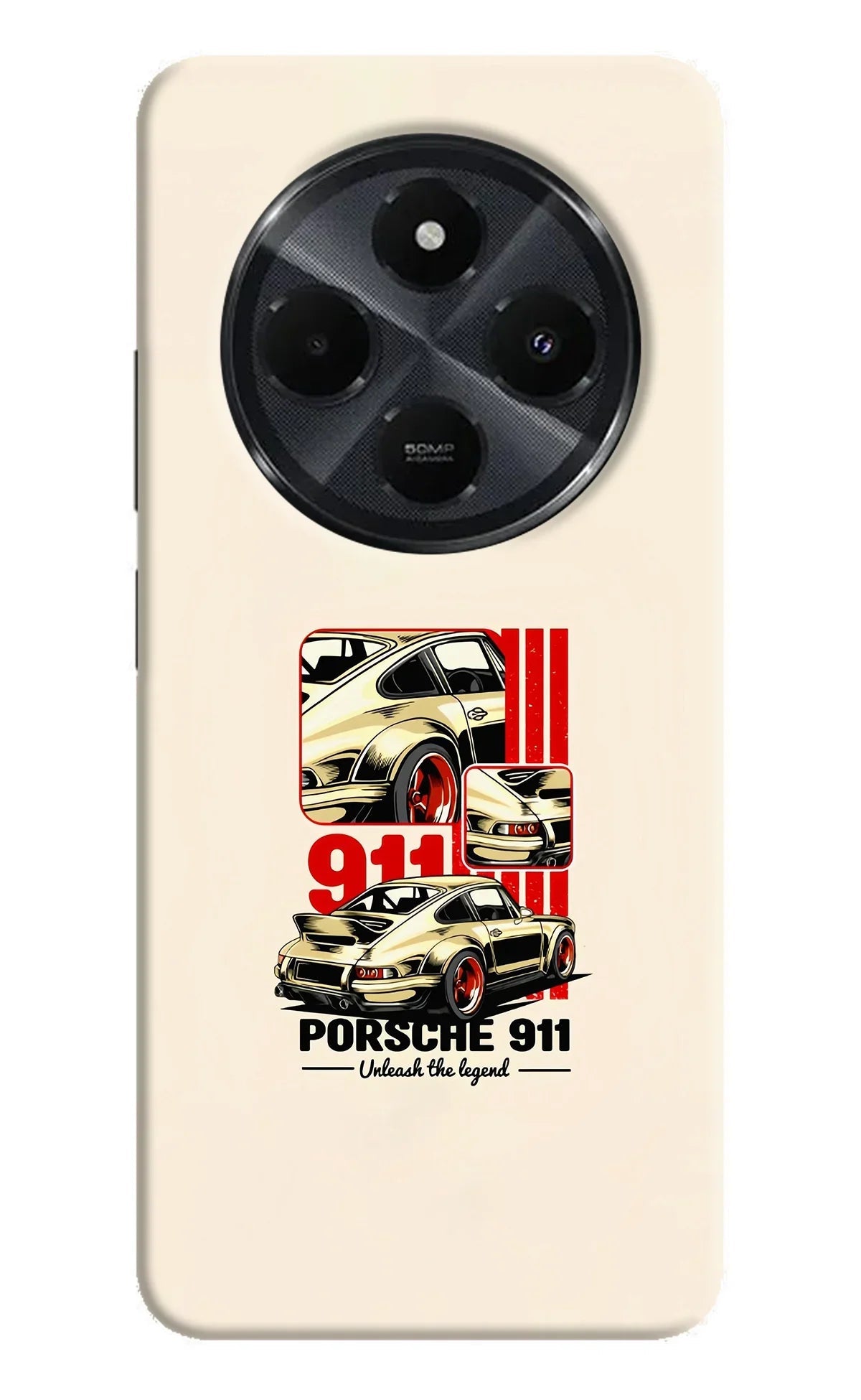 Classic Porsche 911 Redmi 14C 5G Back Cover