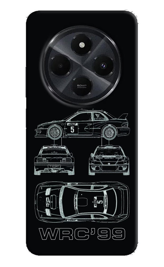 WRC'99 Redmi 14C 5G Back Cover