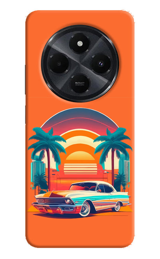 Palm Drive 80s Redmi 14C 5G Back Cover