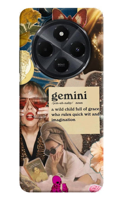 Gemini Zodiac Redmi 14C 5G Back Cover