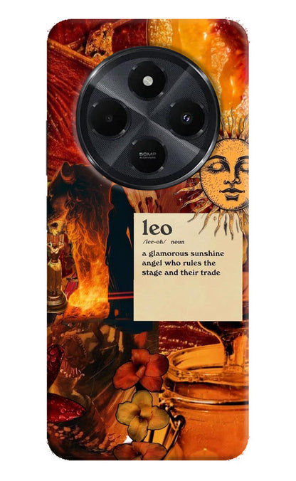 Leo Zodiac Redmi 14C 5G Back Cover