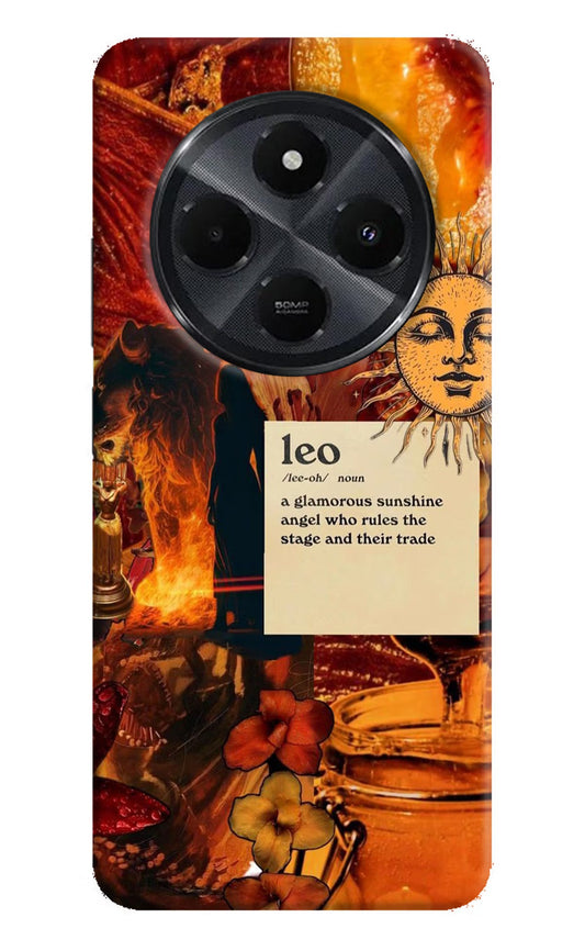 Leo Zodiac Redmi 14C 5G Back Cover
