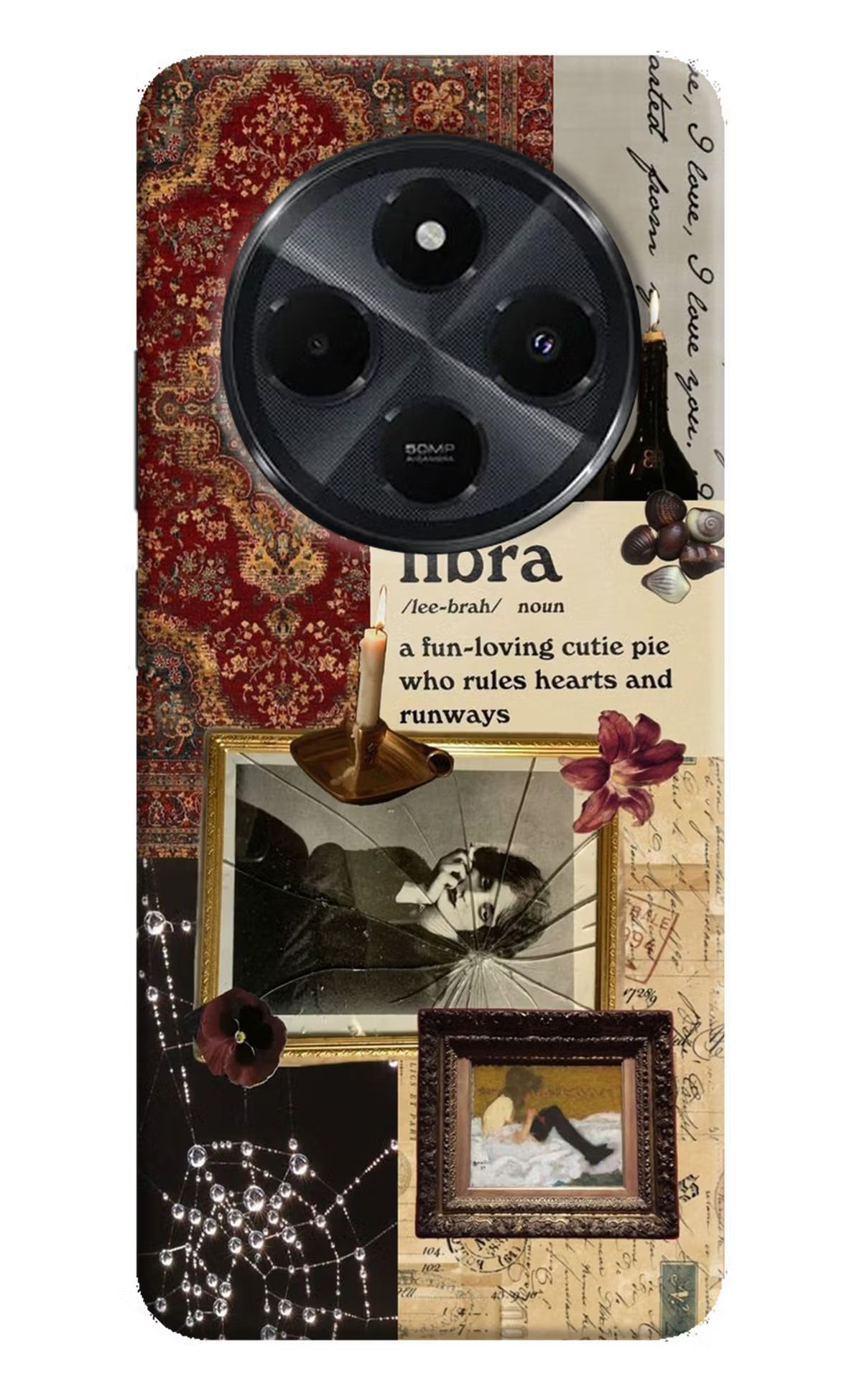 Libra Zodiac Redmi 14C 5G Back Cover
