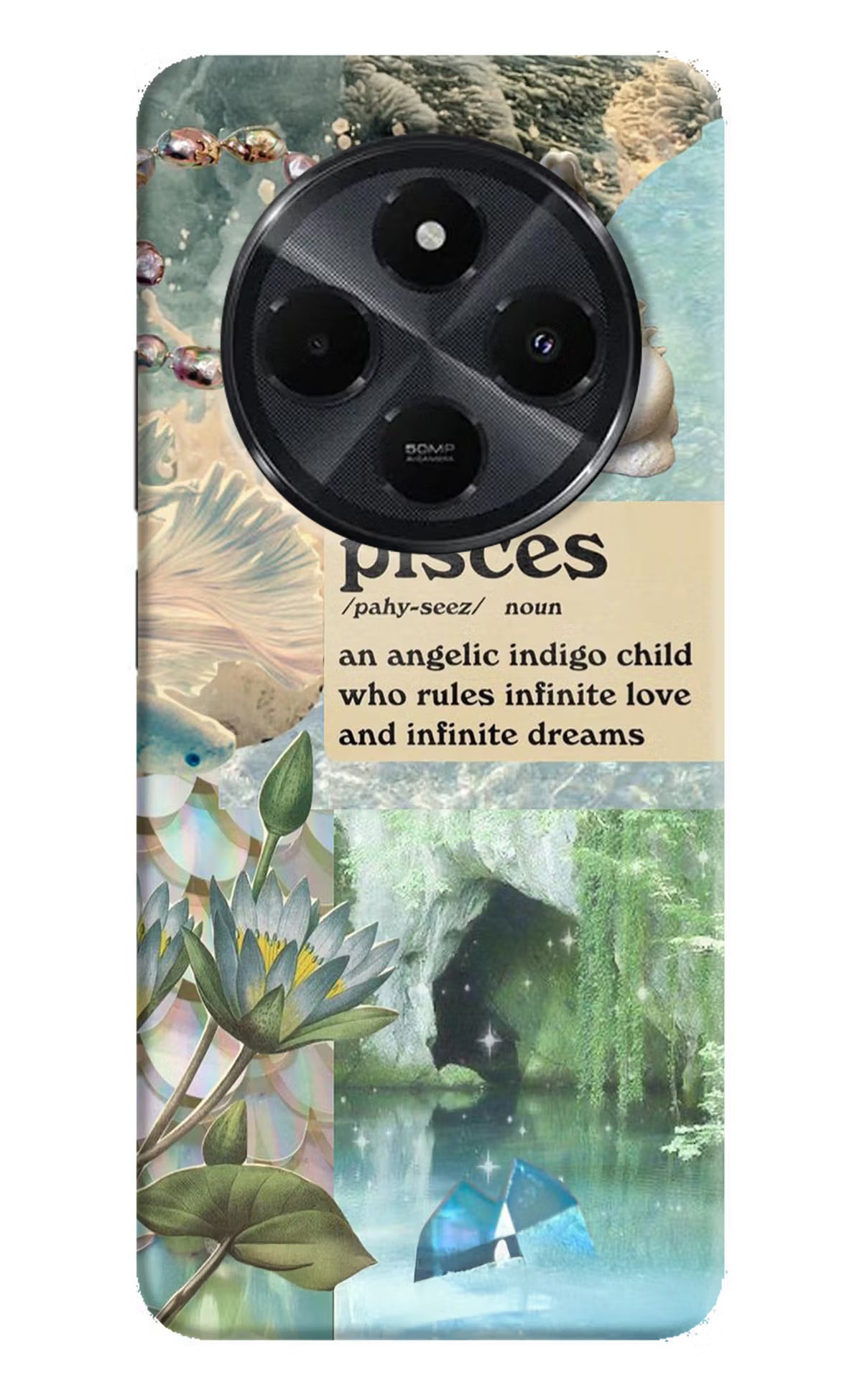 Pisces Zodiac Redmi 14C 5G Back Cover