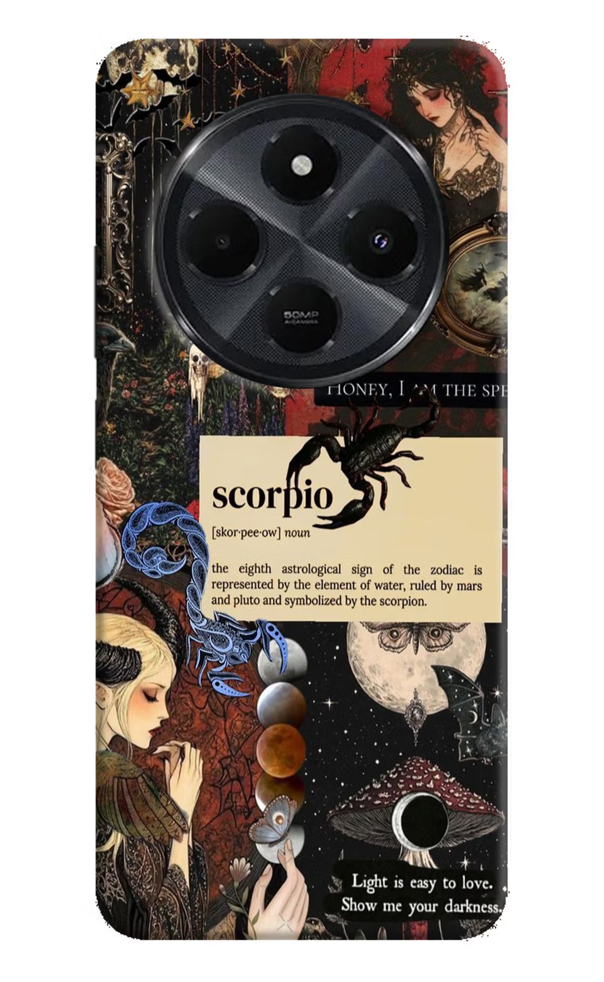 Scorpio Zodiac Redmi 14C 5G Back Cover