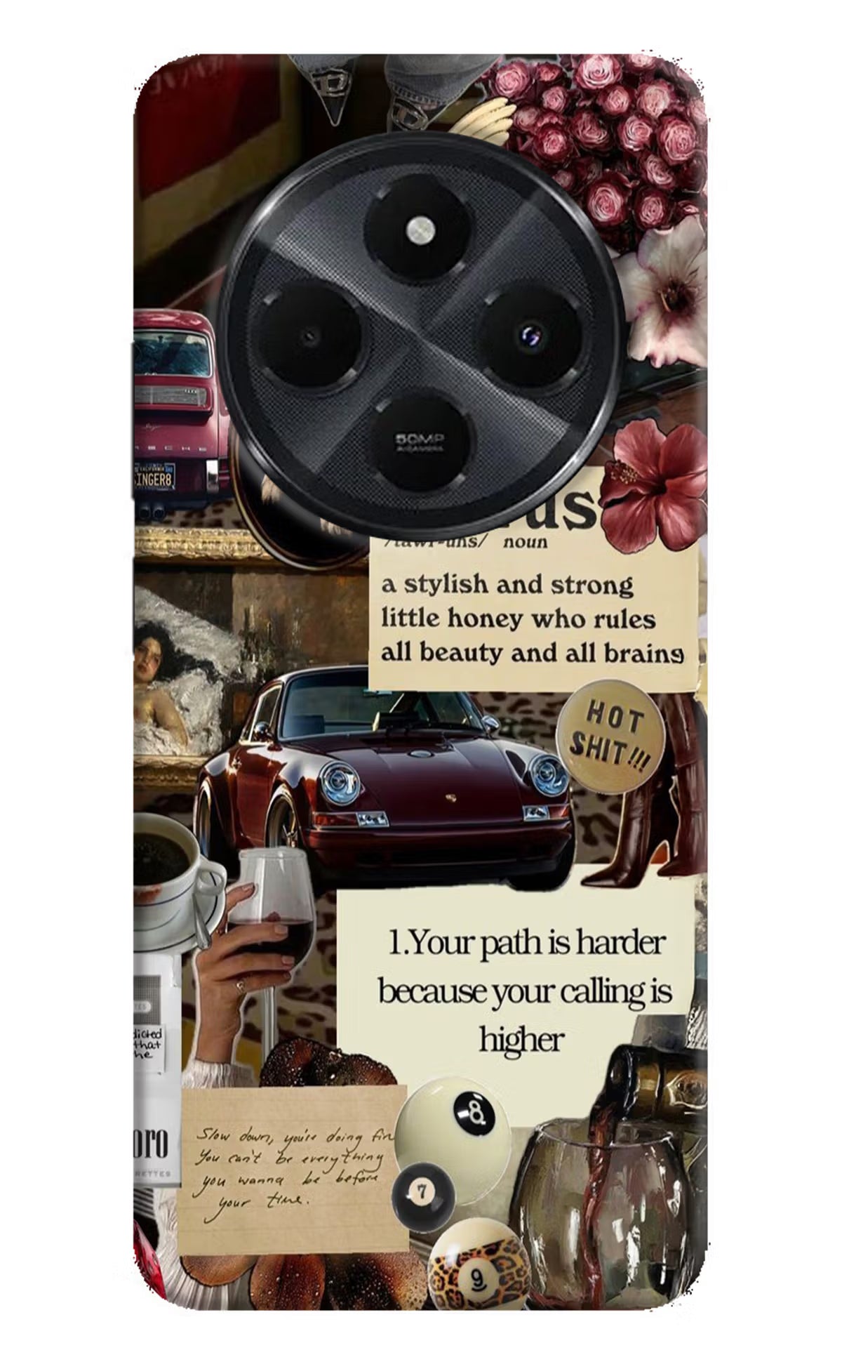Taurus Zodiac Redmi 14C 5G Back Cover