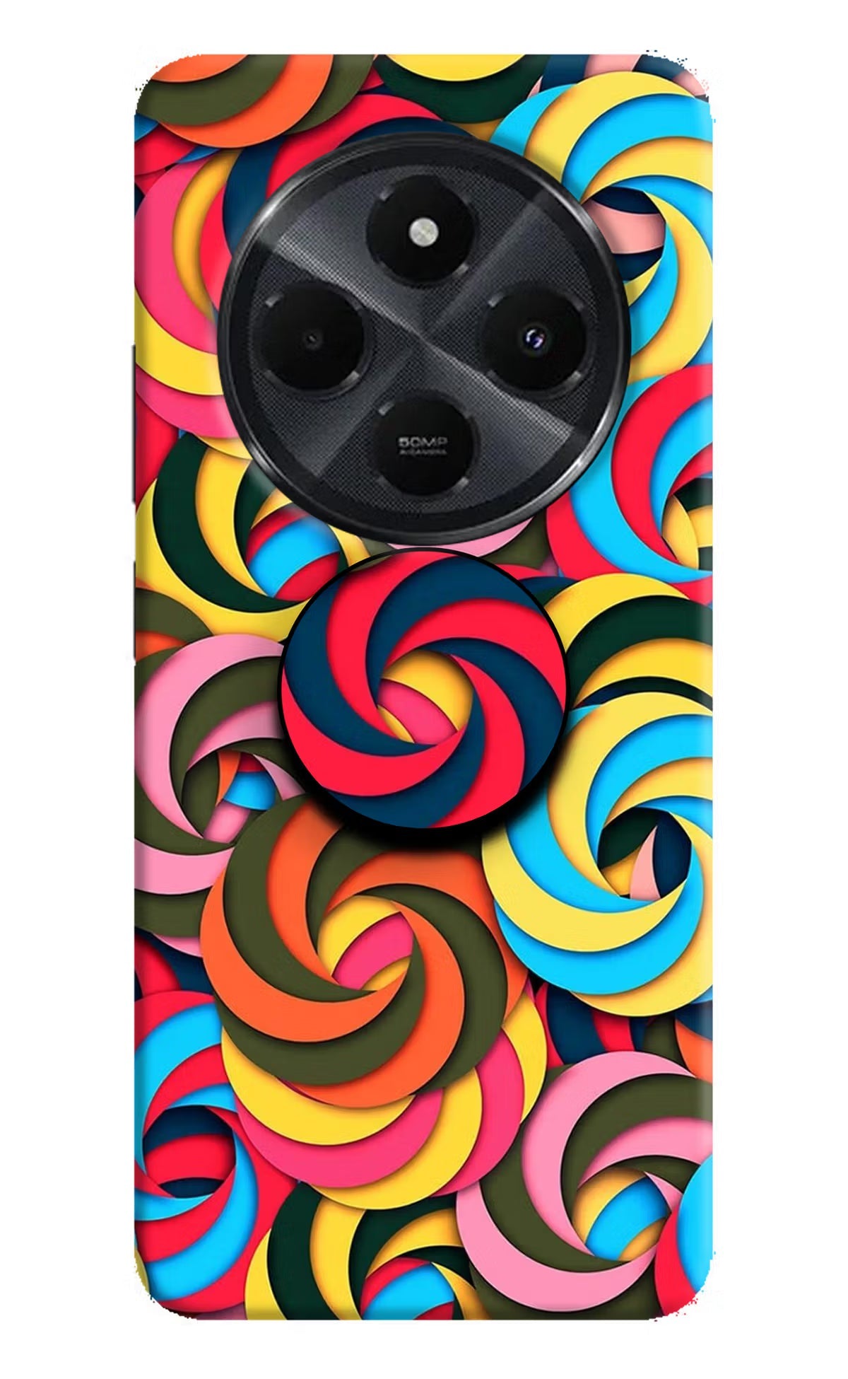 Spiral Pattern Redmi 14C 5G Pop Case