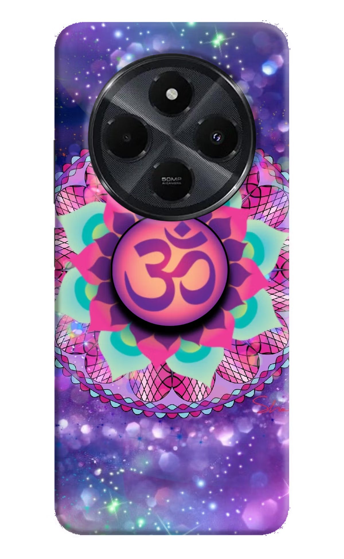 Om Purple Redmi 14C 5G Pop Case