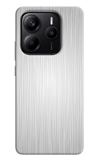 Wooden Grey Texture Redmi Note 14 5G Back Cover