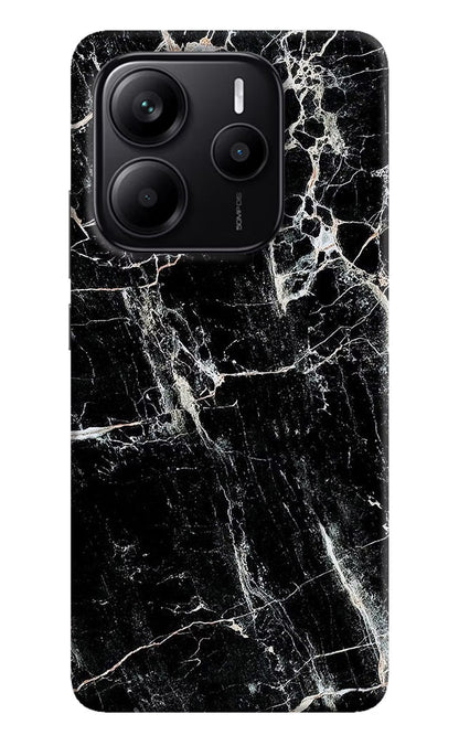 Black Marble Texture Redmi Note 14 5G Back Cover