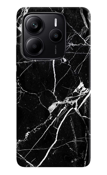 Black Marble Pattern Redmi Note 14 5G Back Cover
