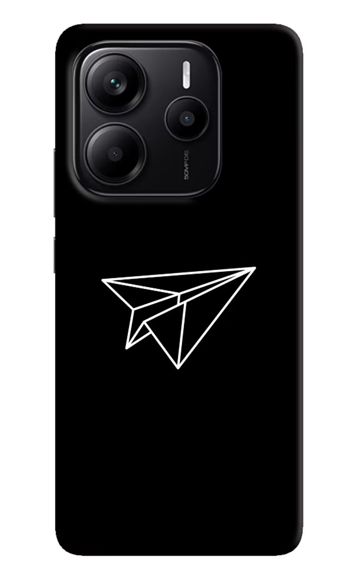 Paper Plane White Redmi Note 14 5G Back Cover