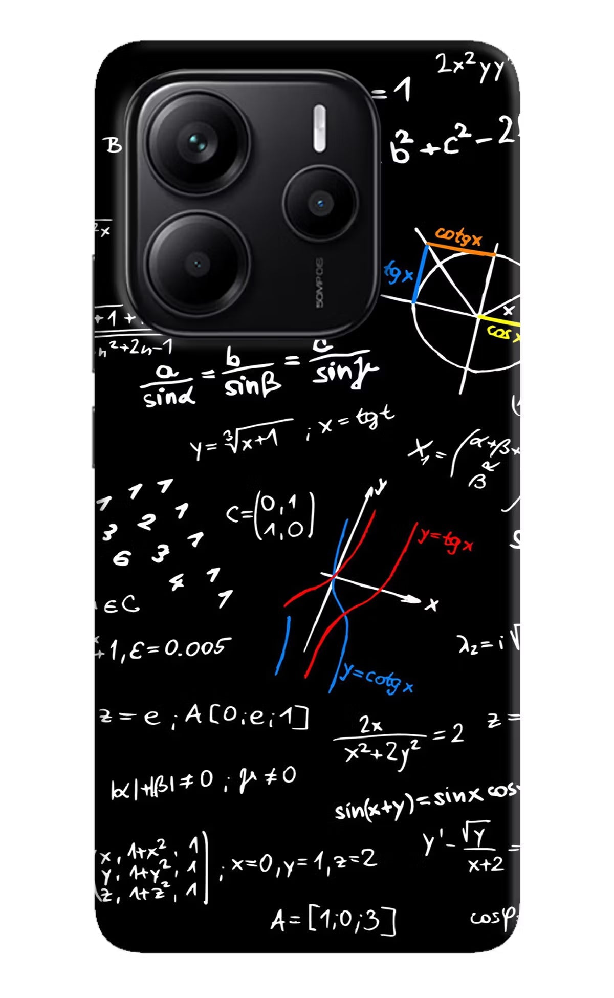 Mathematics Formula Redmi Note 14 5G Back Cover