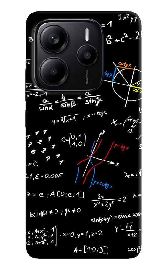 Mathematics Formula Redmi Note 14 5G Back Cover