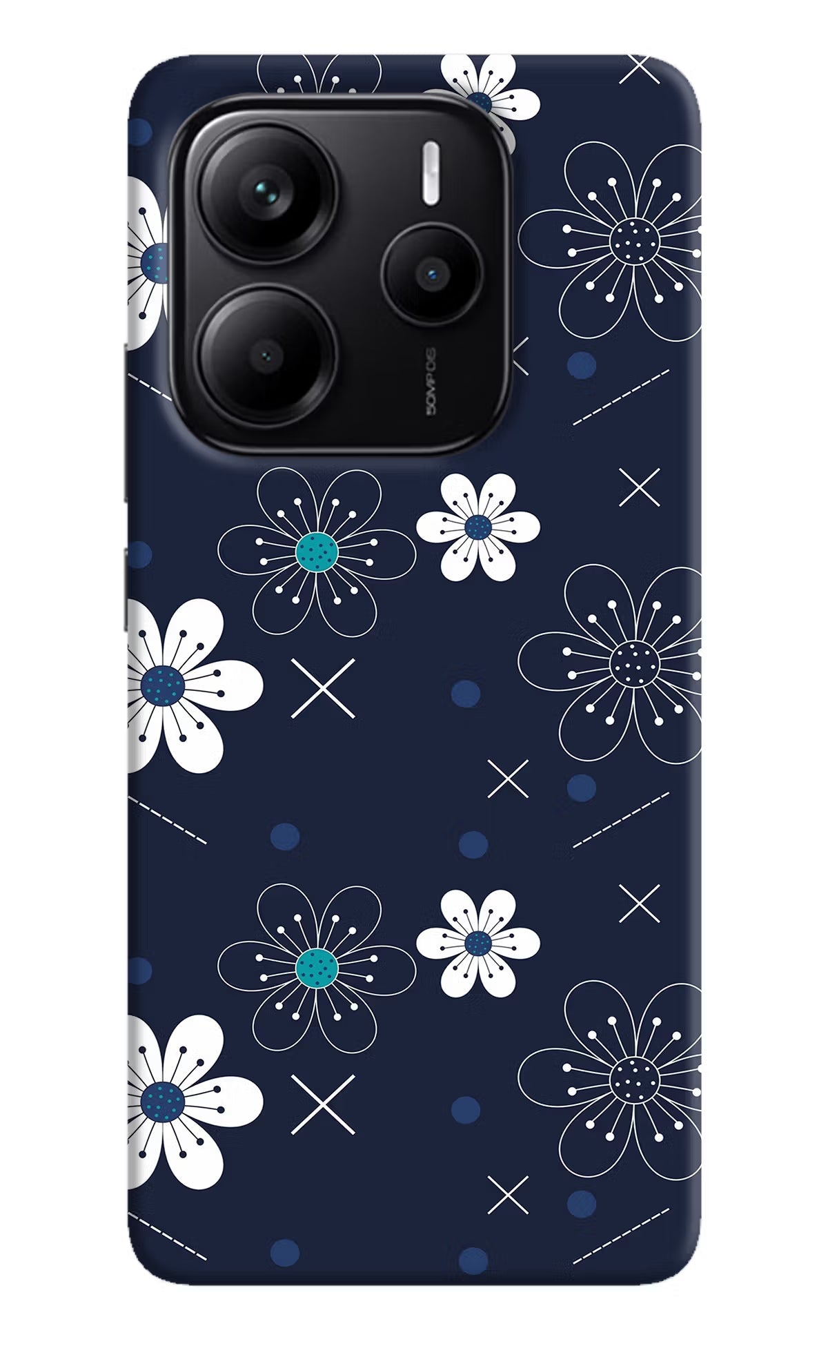 Flowers Redmi Note 14 5G Back Cover