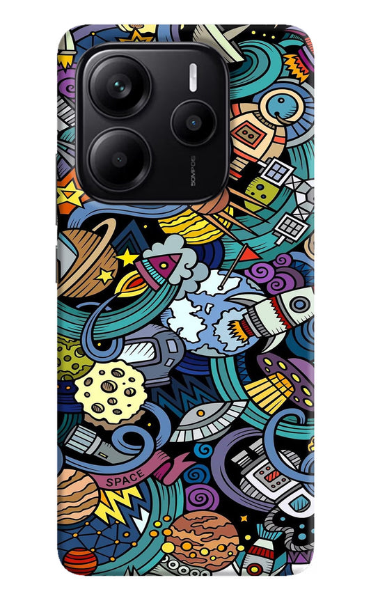 Space Abstract Redmi Note 14 5G Back Cover