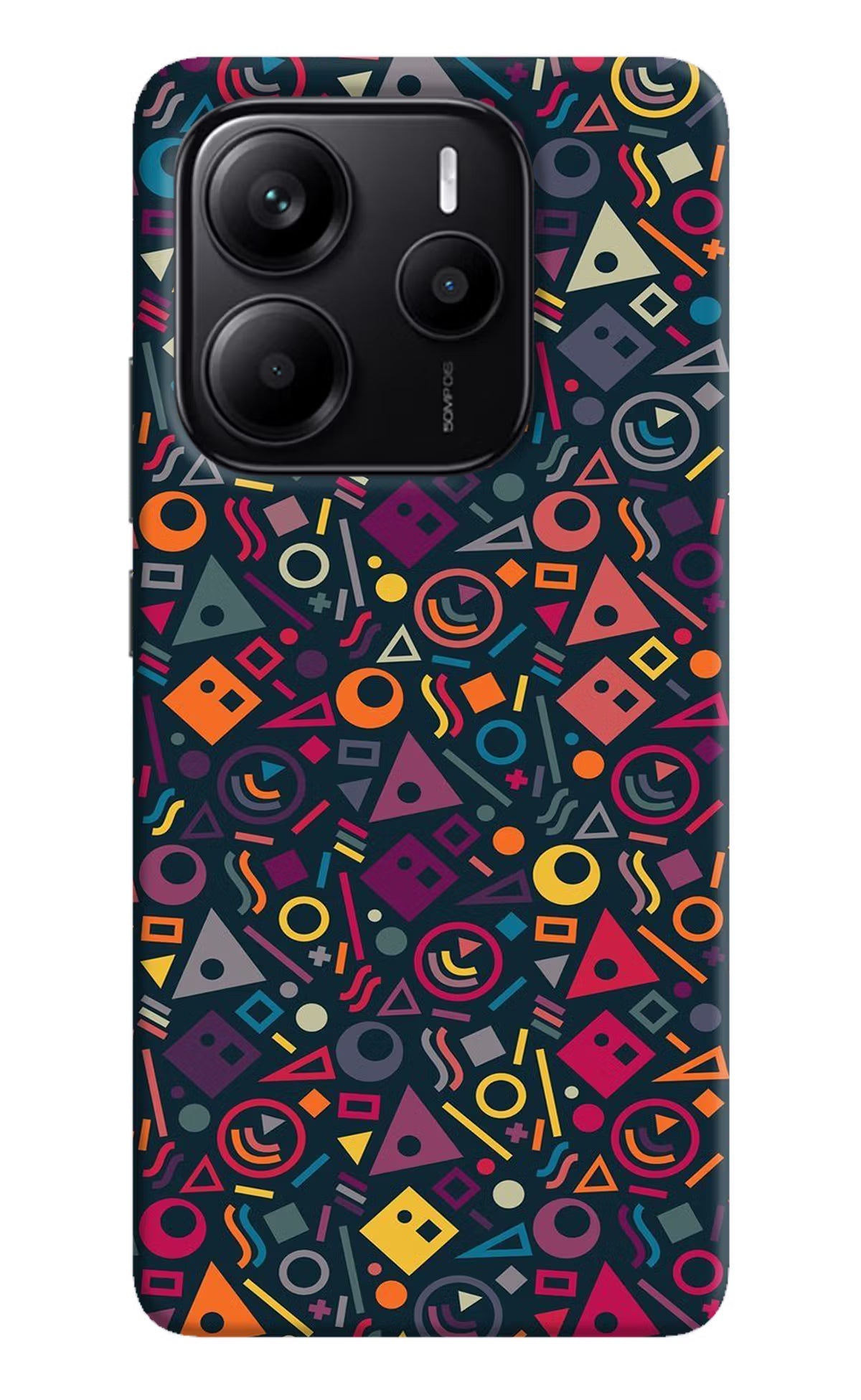 Geometric Abstract Redmi Note 14 5G Back Cover