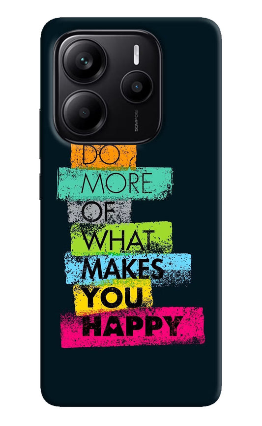 Do More Of What Makes You Happy Redmi Note 14 5G Back Cover