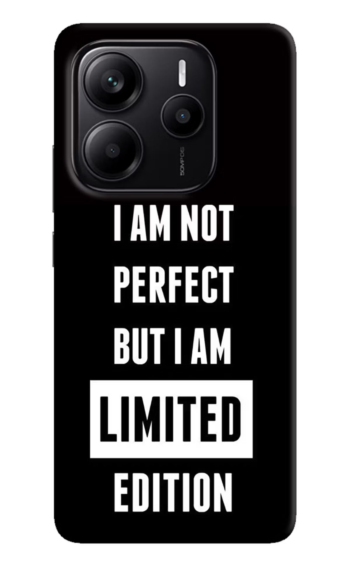 I Am Not Perfect But I Am Limited Edition Redmi Note 14 5G Back Cover