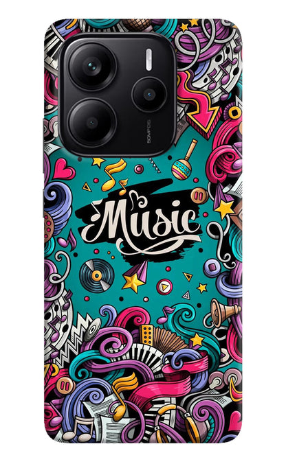Music Graffiti Redmi Note 14 5G Back Cover
