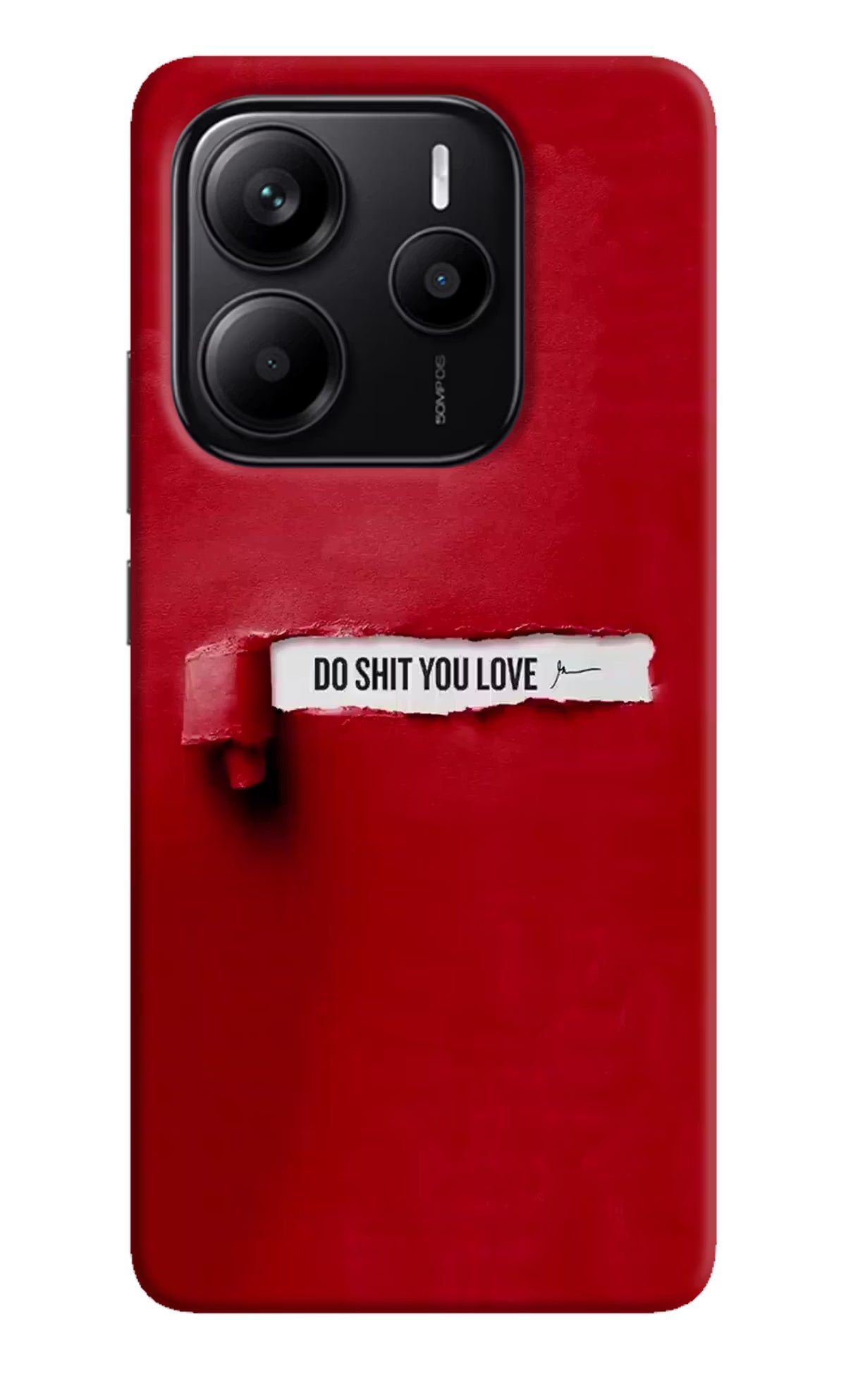 Do Shit You Love Redmi Note 14 5G Back Cover