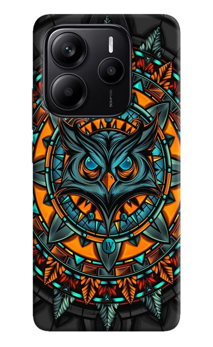 Angry Owl Art Redmi Note 14 5G Back Cover
