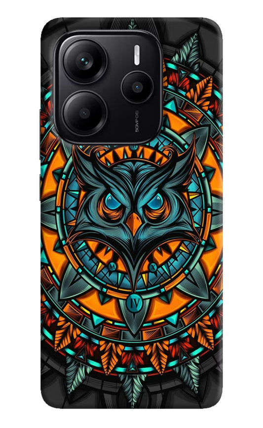 Angry Owl Art Redmi Note 14 5G Back Cover