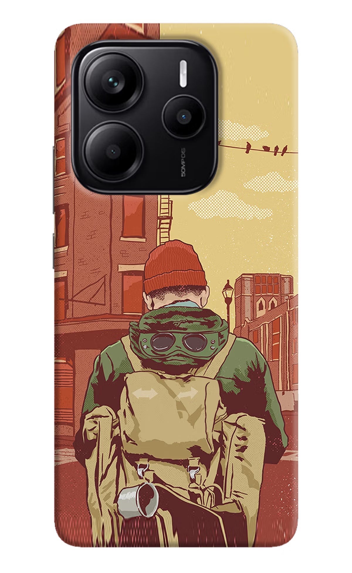 Adventurous Redmi Note 14 5G Back Cover