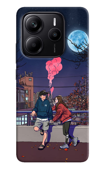 Chilling Couple Redmi Note 14 5G Back Cover