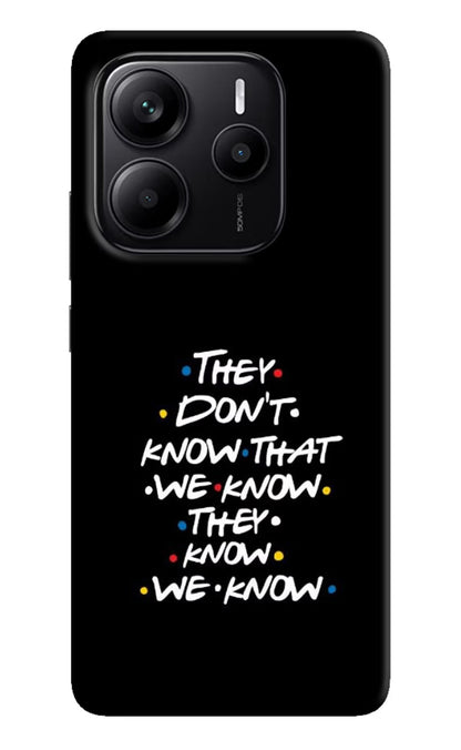 FRIENDS Dialogue Redmi Note 14 5G Back Cover