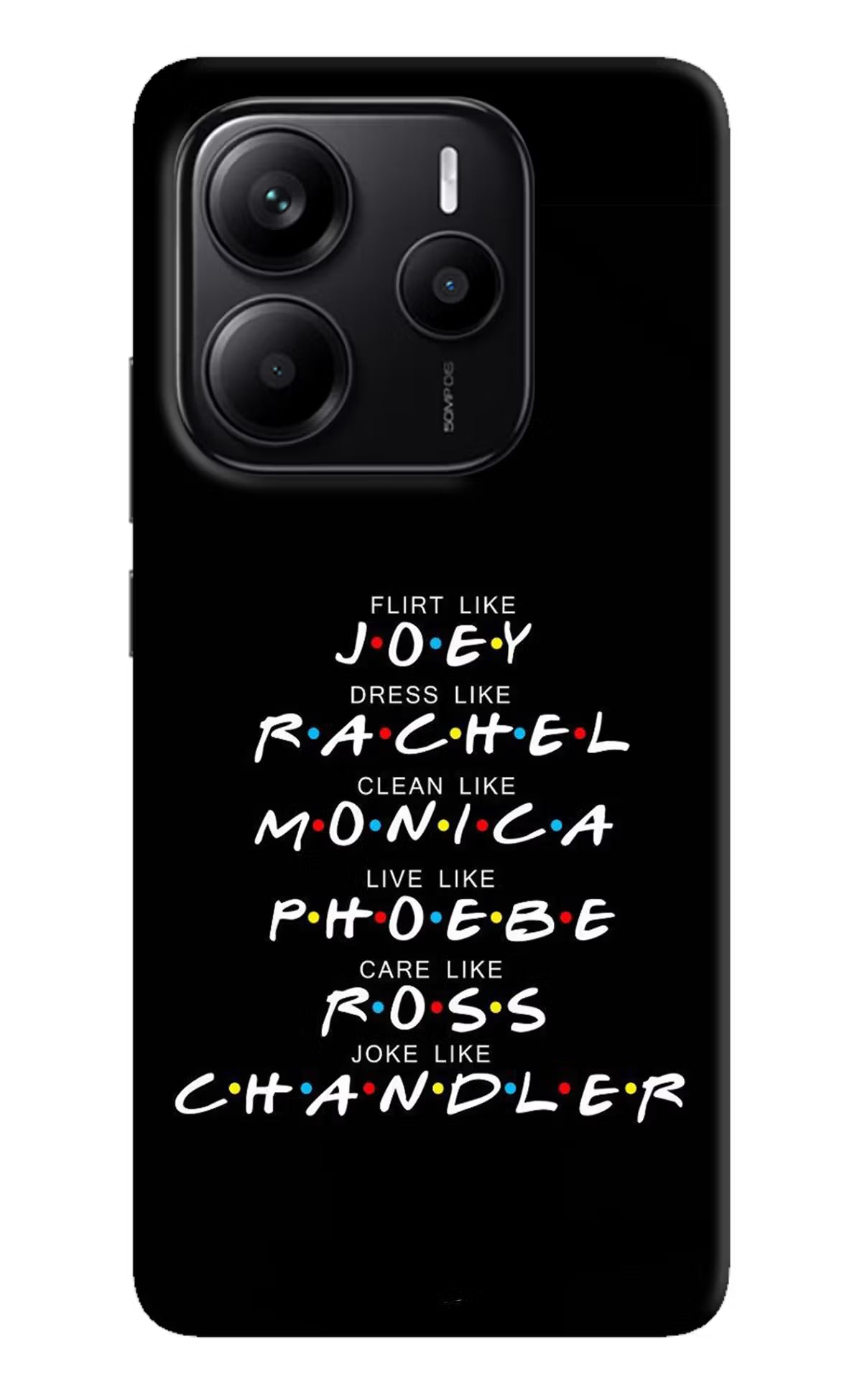 FRIENDS Character Redmi Note 14 5G Back Cover