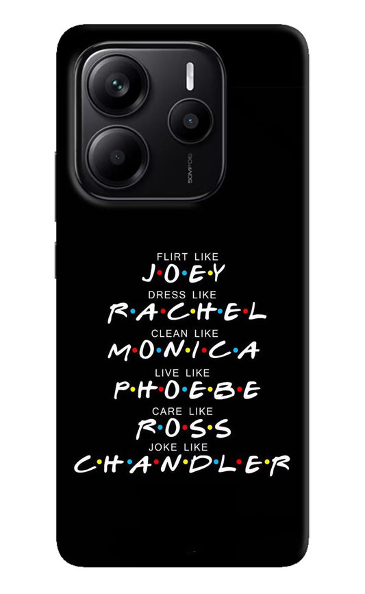 FRIENDS Character Redmi Note 14 5G Back Cover