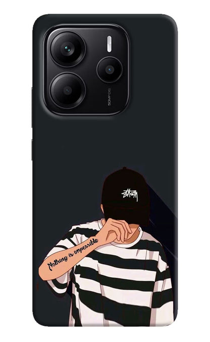 Aesthetic Boy Redmi Note 14 5G Back Cover