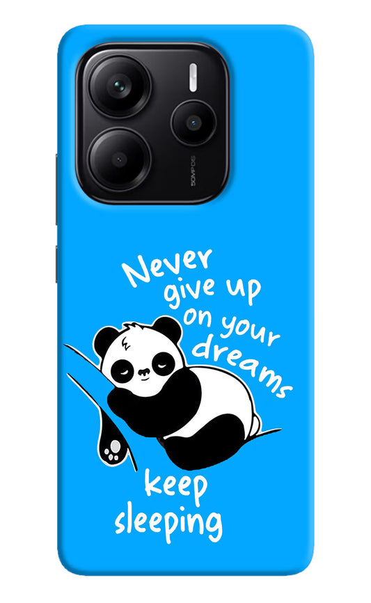 Keep Sleeping Redmi Note 14 5G Back Cover