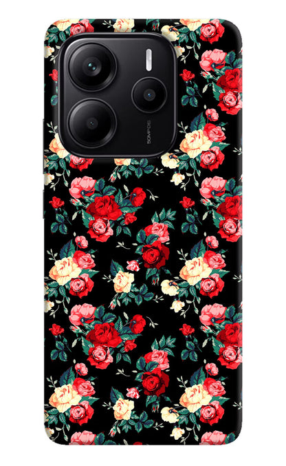 Rose Pattern Redmi Note 14 5G Back Cover
