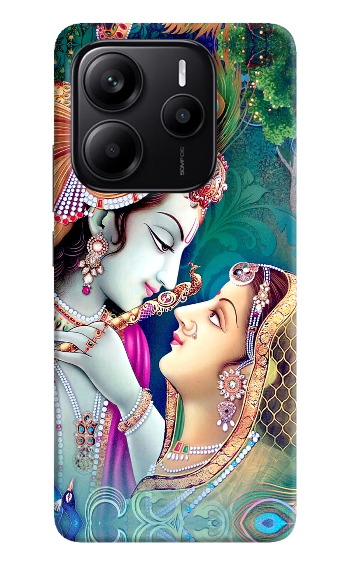 Lord Radha Krishna Redmi Note 14 5G Back Cover