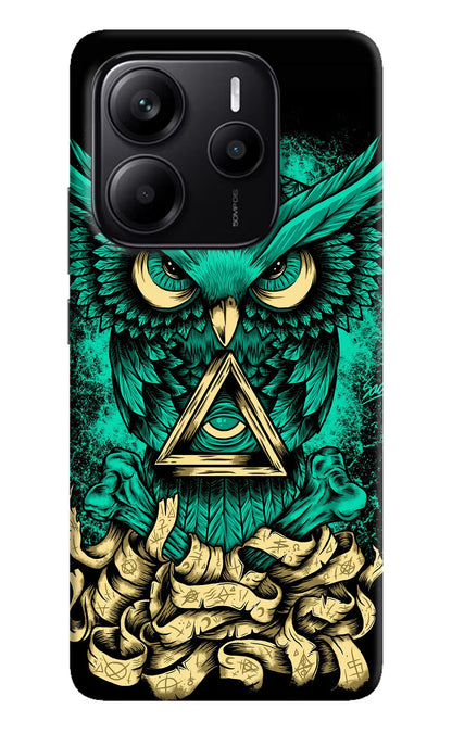 Green Owl Redmi Note 14 5G Back Cover