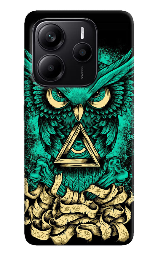 Green Owl Redmi Note 14 5G Back Cover
