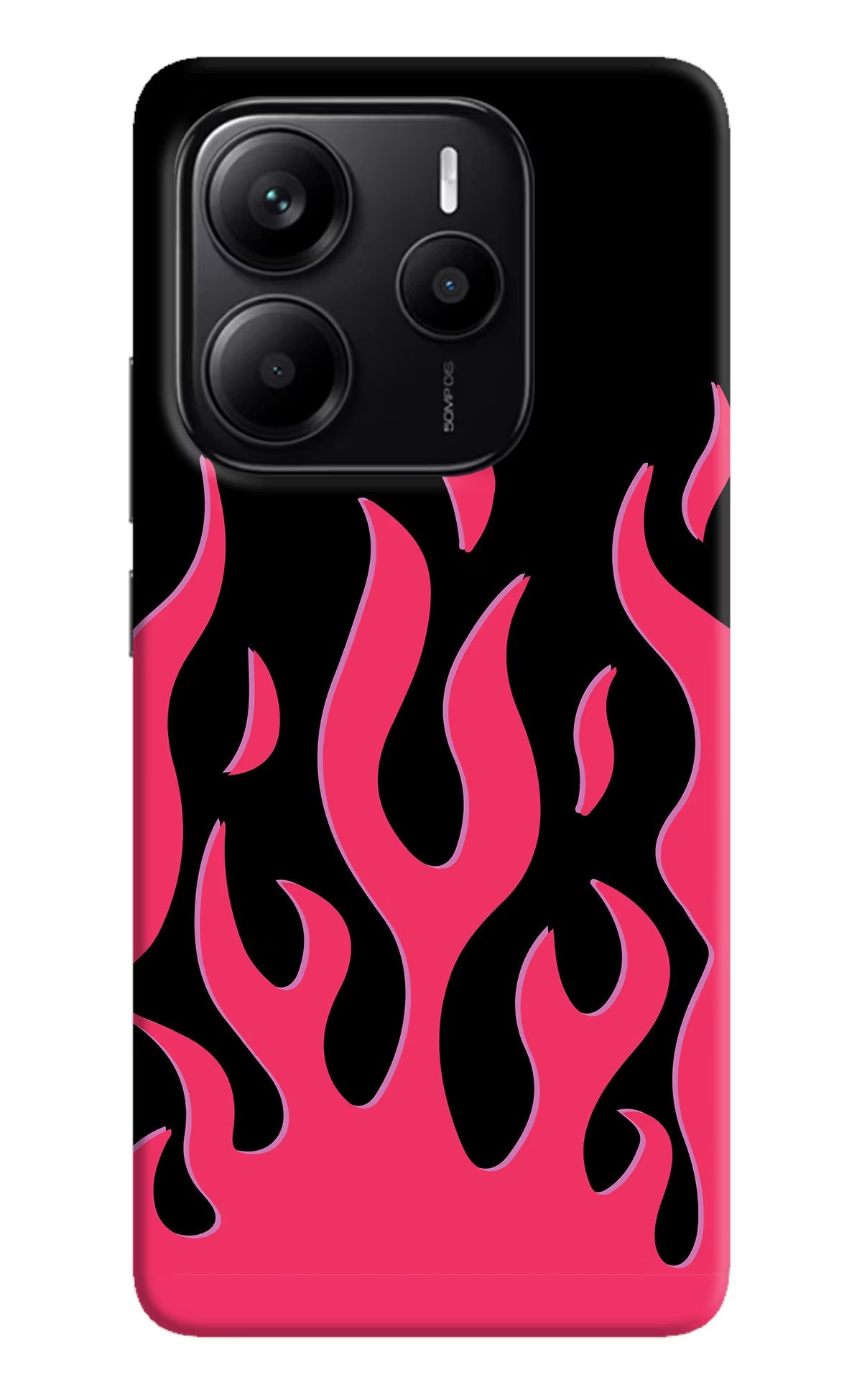 Fire Flames Redmi Note 14 5G Back Cover