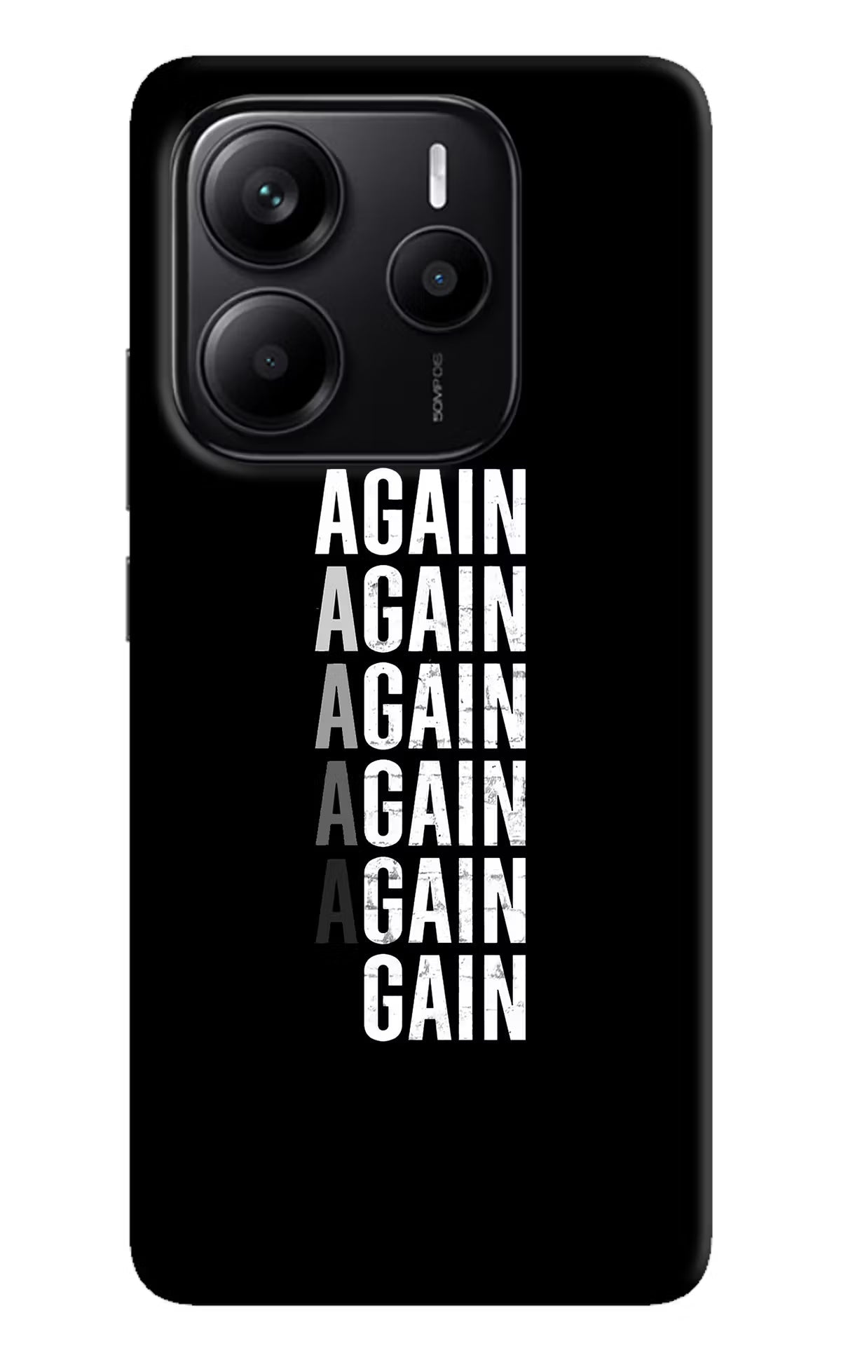 Again Again Gain Redmi Note 14 5G Back Cover