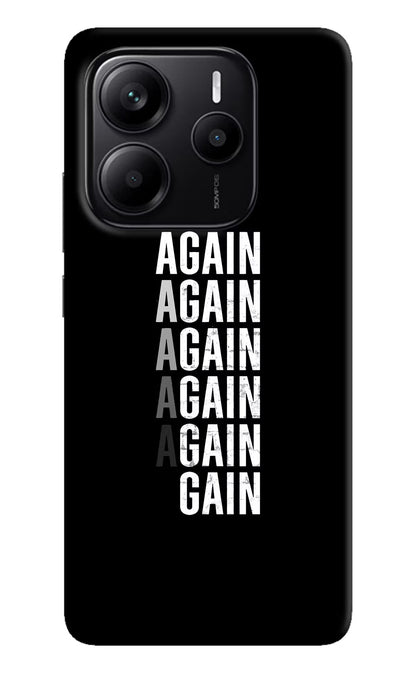 Again Again Gain Redmi Note 14 5G Back Cover