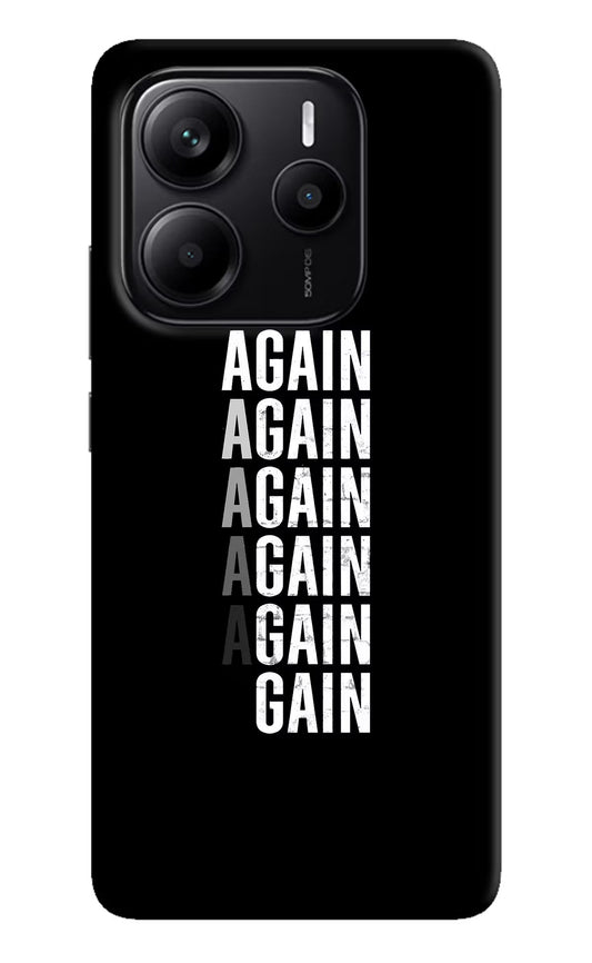 Again Again Gain Redmi Note 14 5G Back Cover