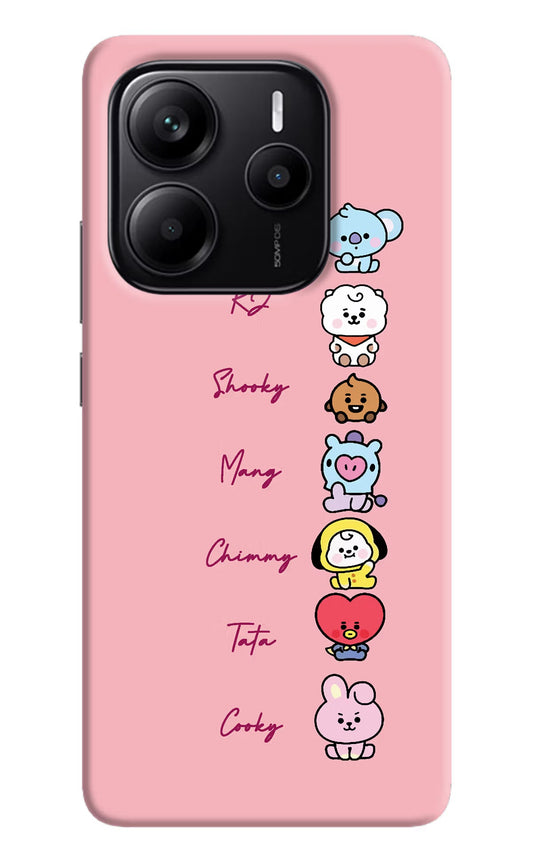 BTS names Redmi Note 14 5G Back Cover