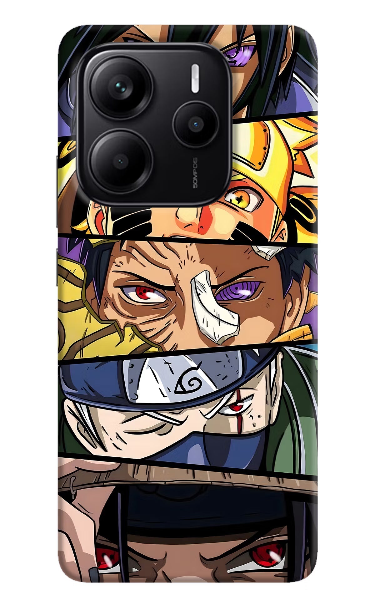 Naruto Character Redmi Note 14 5G Back Cover