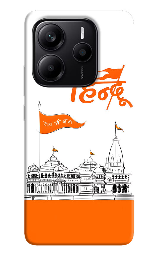 Jai Shree Ram Hindu Redmi Note 14 5G Back Cover