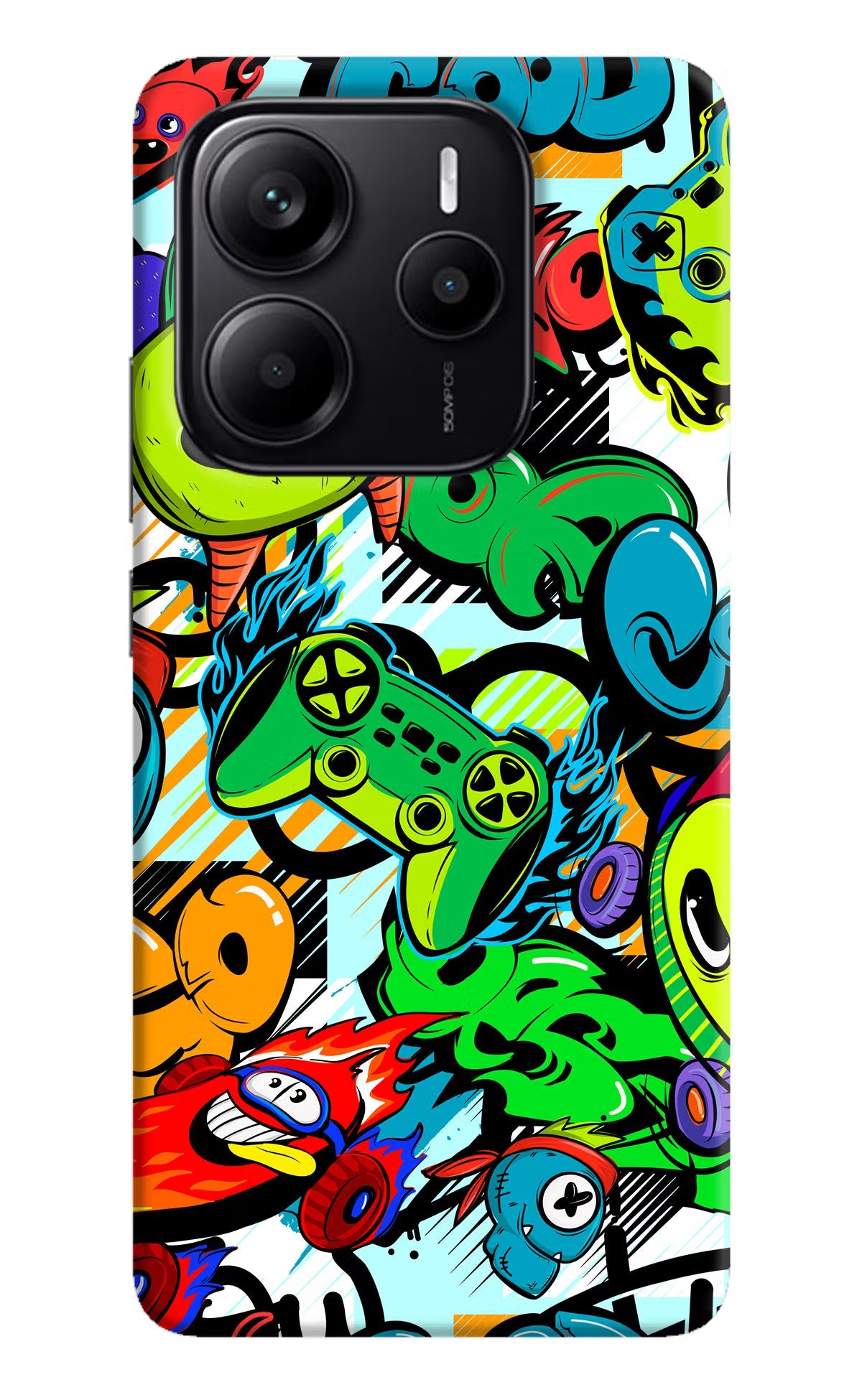 Game Doodle Redmi Note 14 5G Back Cover