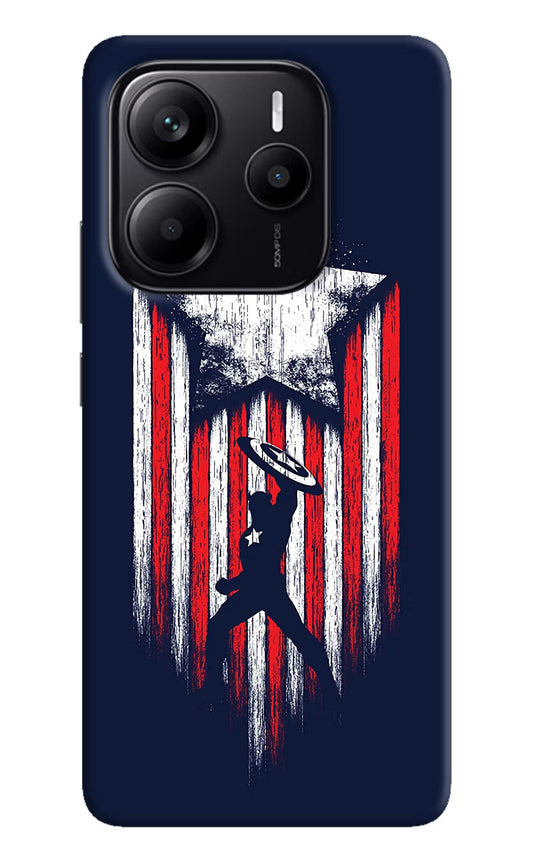 Captain America Marvel Art Redmi Note 14 5G Back Cover