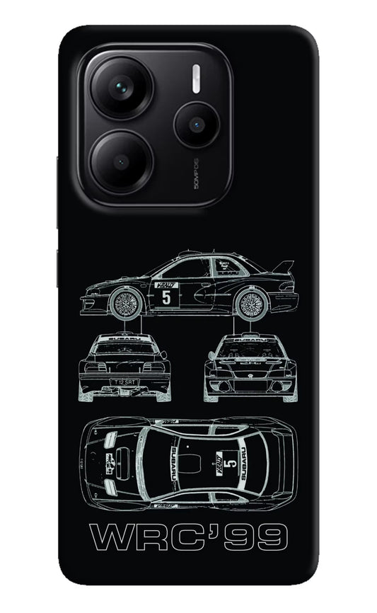 WRC'99 Redmi Note 14 5G Back Cover