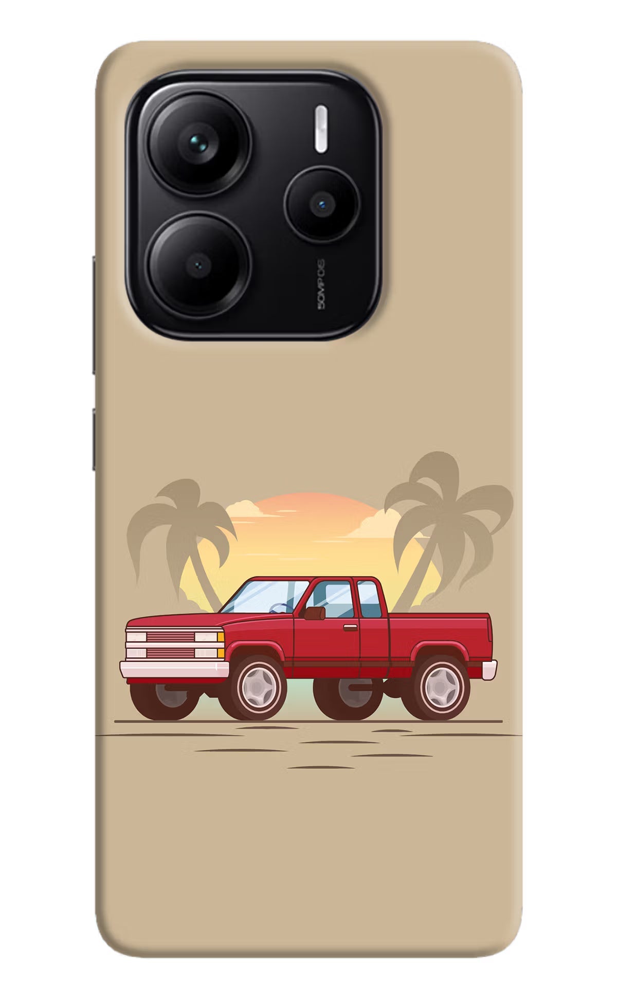 Desert Classic Drive Redmi Note 14 5G Back Cover